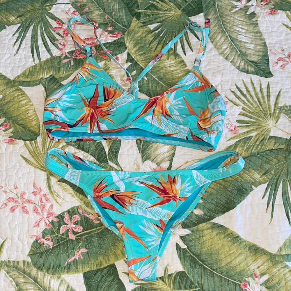 Pakaloha Bird Of Paradise Bikini Set